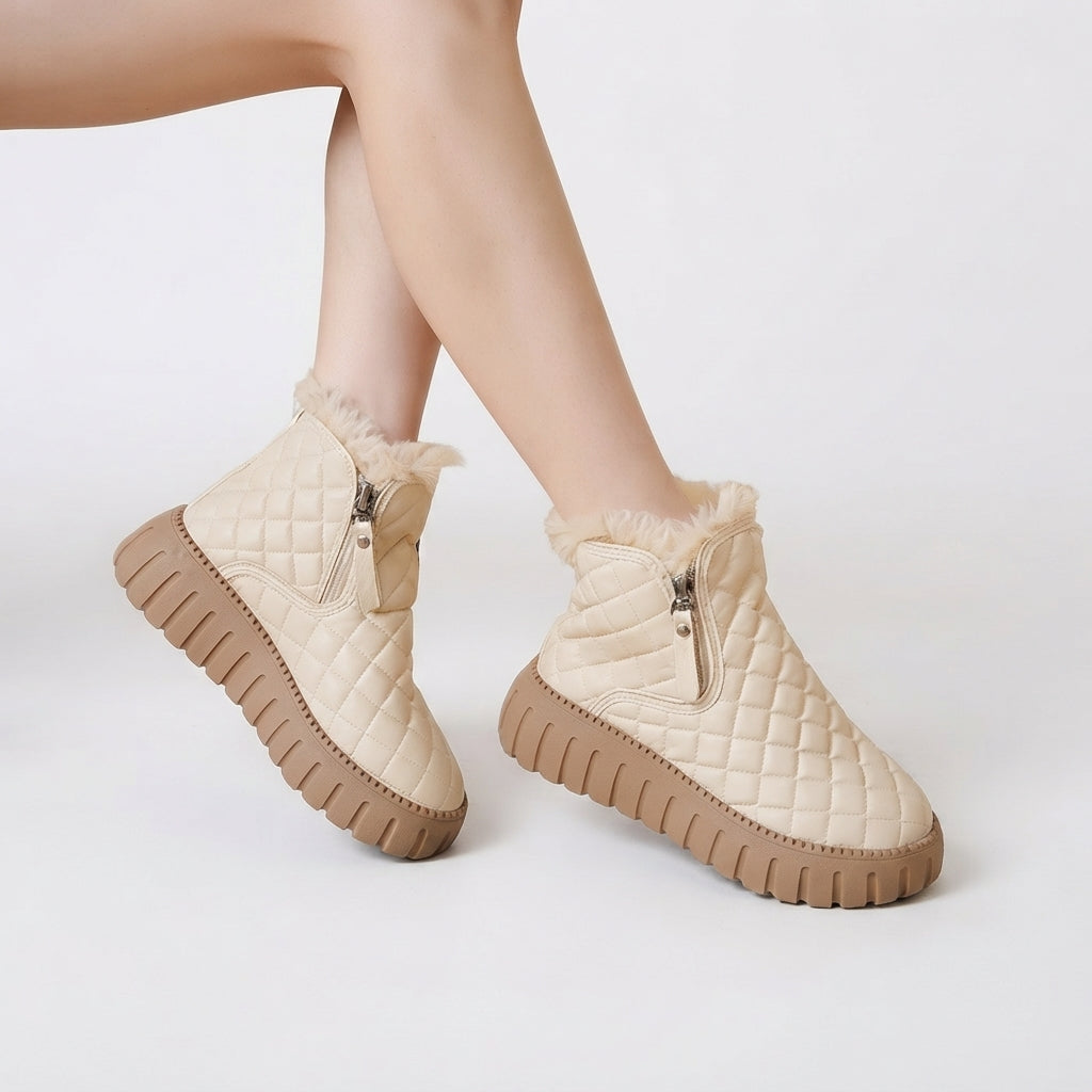 Botas de Tobillo de Invierno Acogedoras para Mujeres