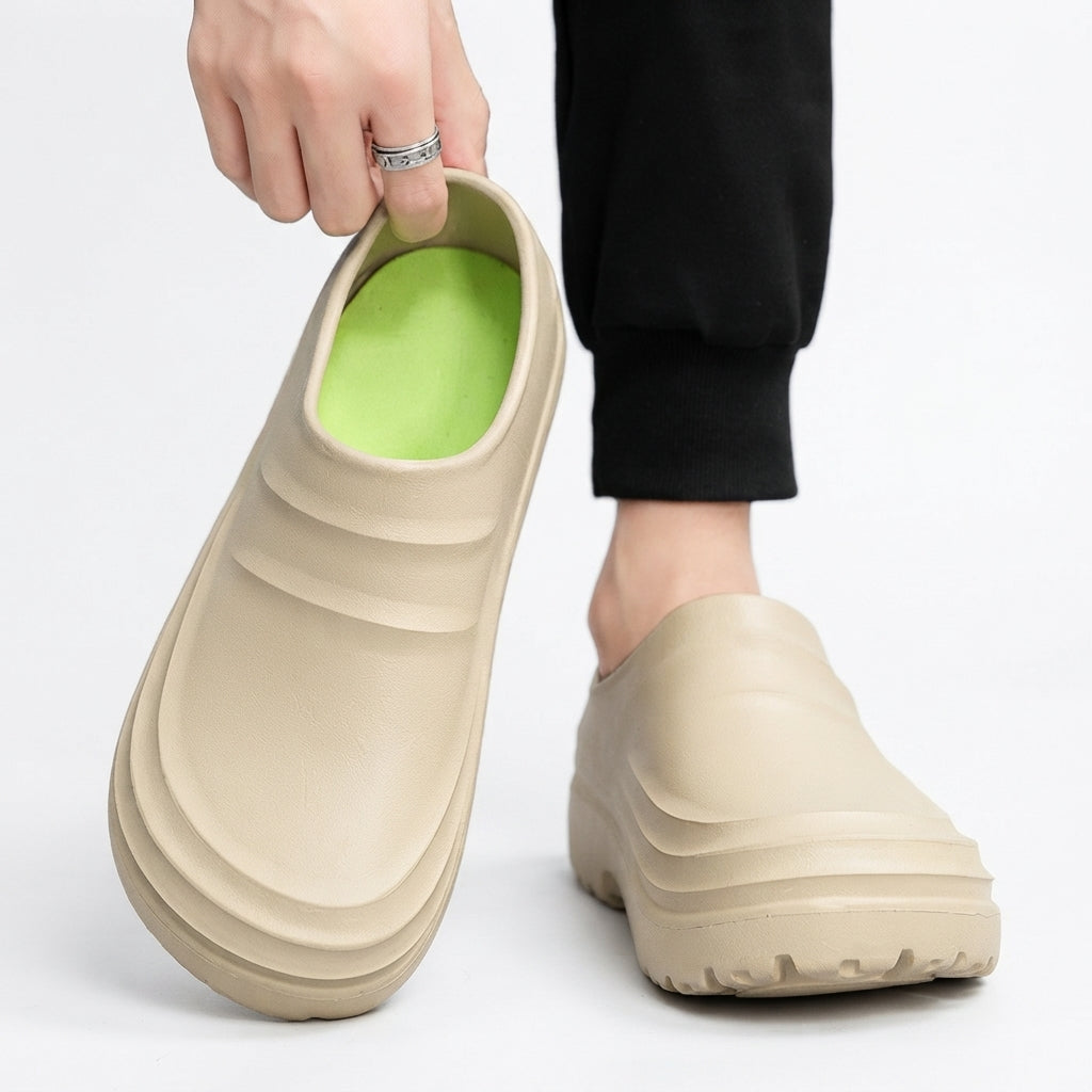 Zuecos de Plataforma Impermeables para Mujeres