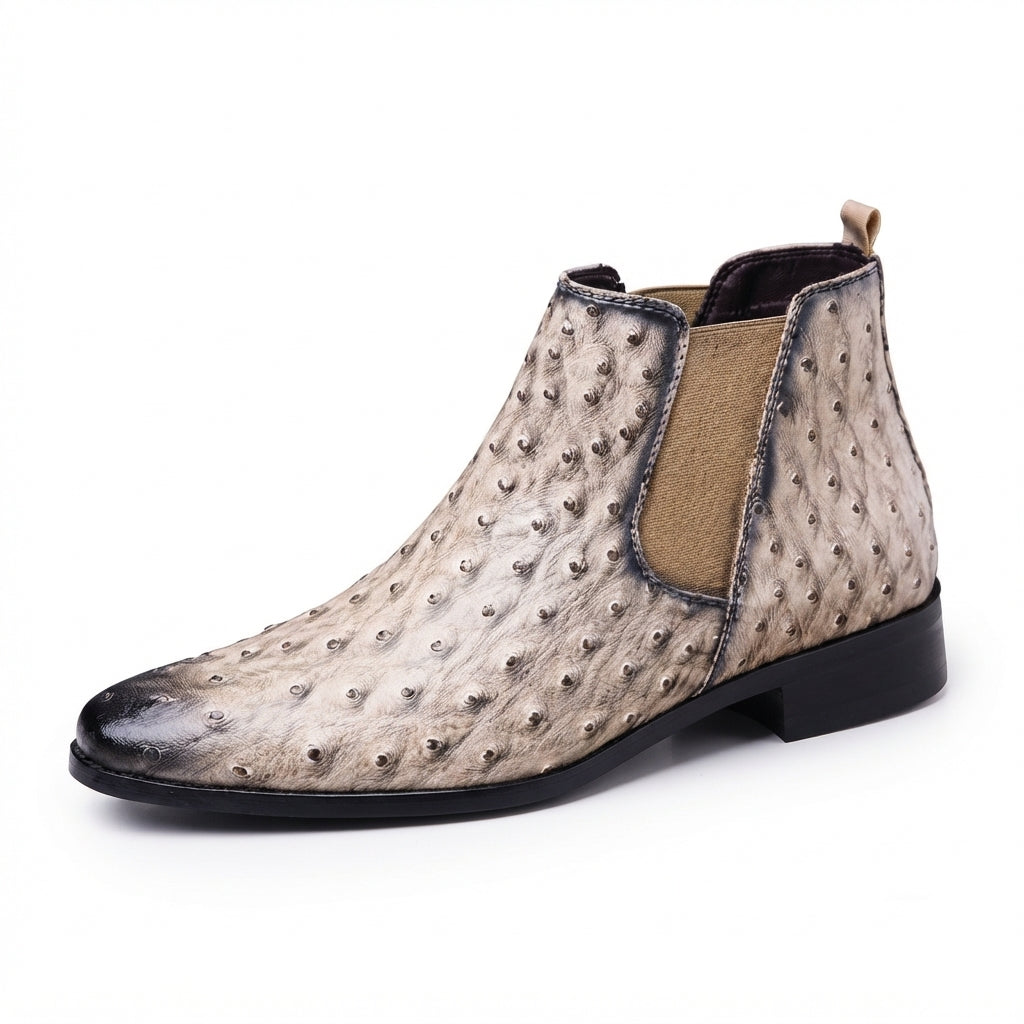 Botines Chelsea de Punta Afilada para Hombre