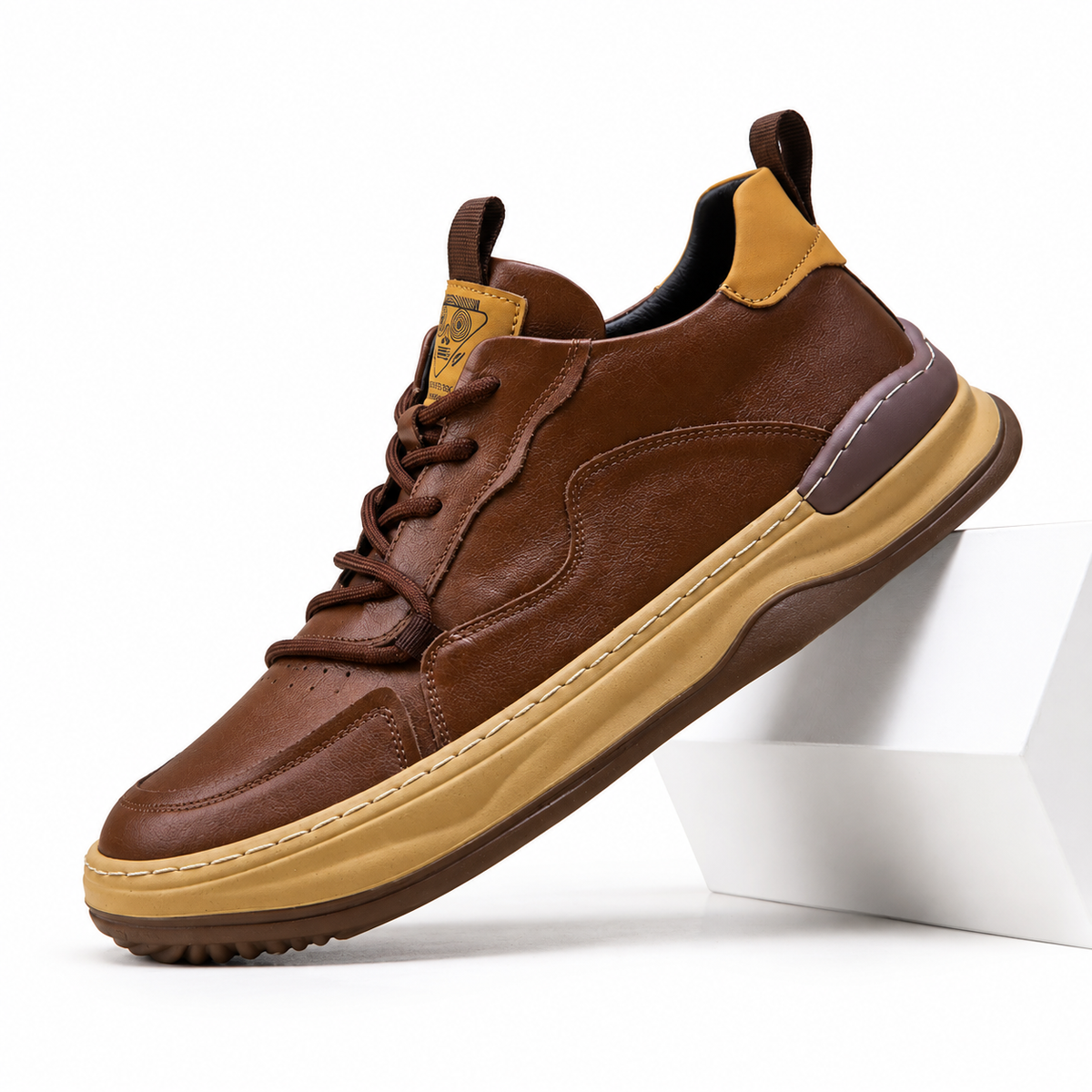 Zapatillas Urbanas de Cuero para Hombre