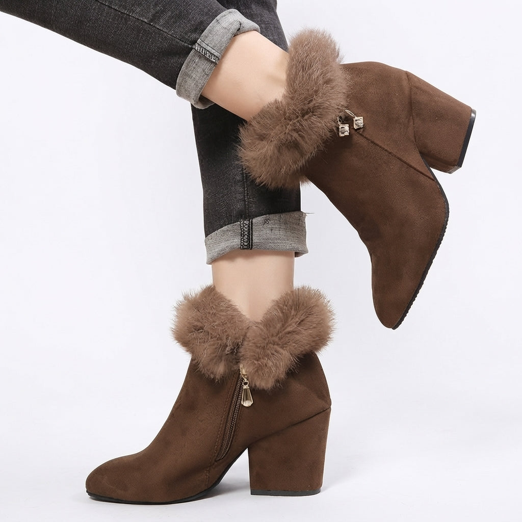 Botines de Tacón Cómodos para Mujeres