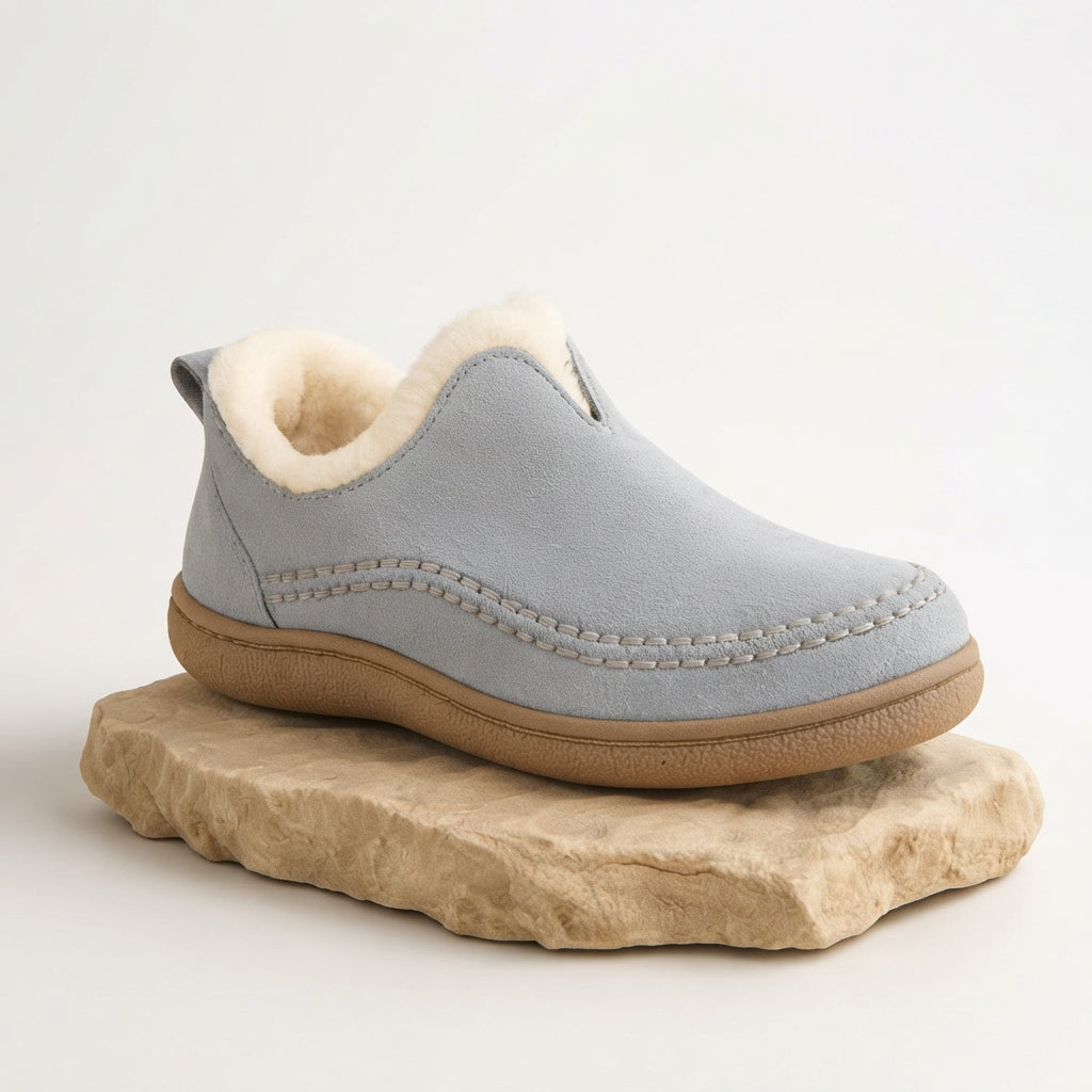 Botas de Tobillo de Mujer con Forro de Forro Polar Ortopédico