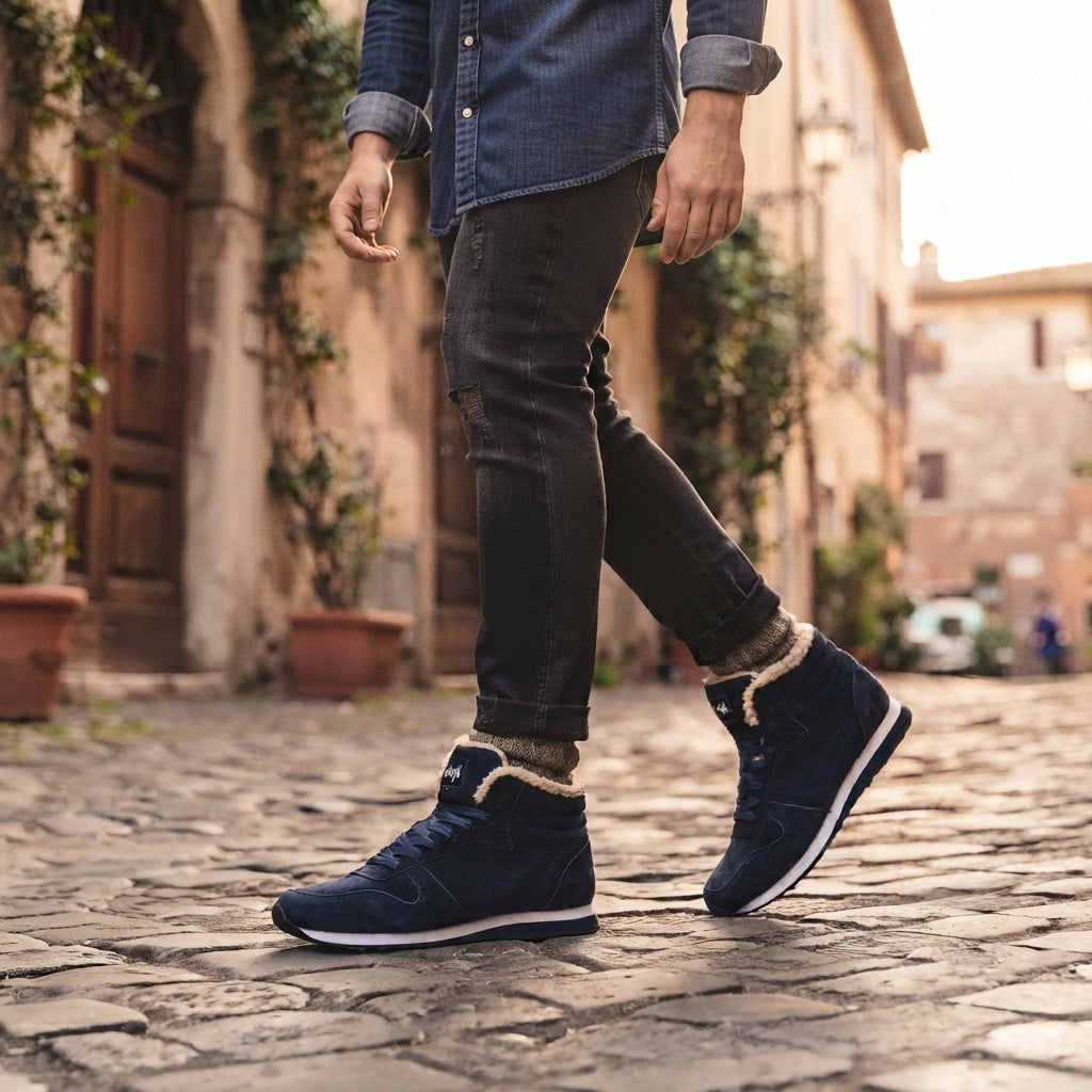 Botas de Tobillo Cálidas para Hombre