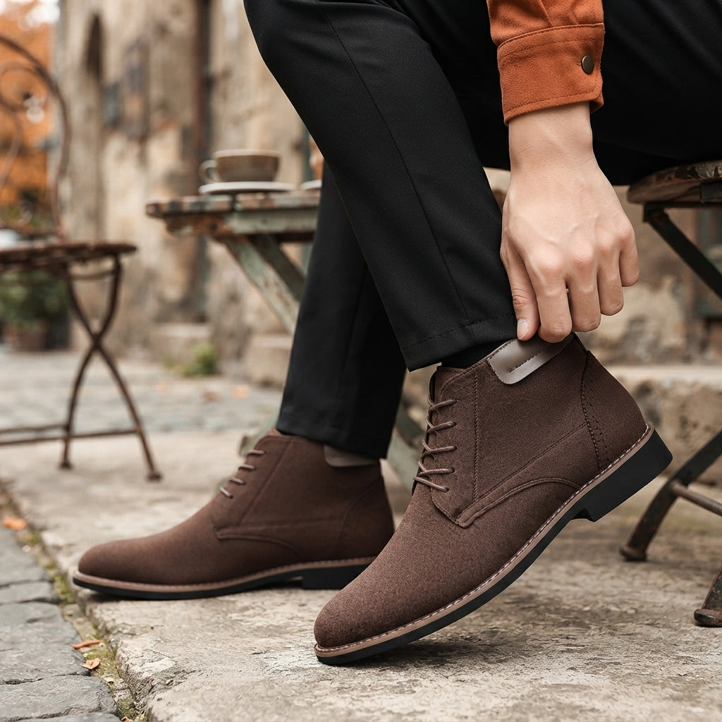 Botas de Tobillo de Ante para Hombre