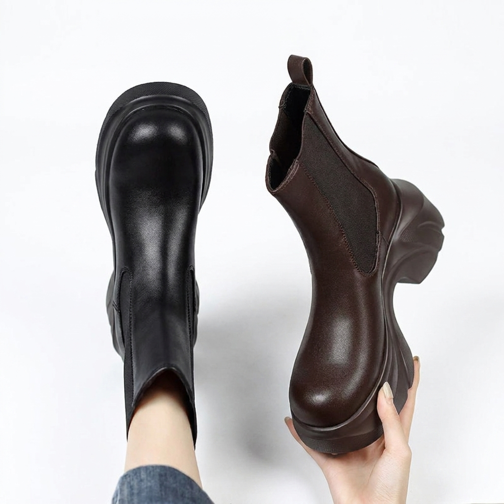 Botas Chelsea de Plataforma para Mujeres