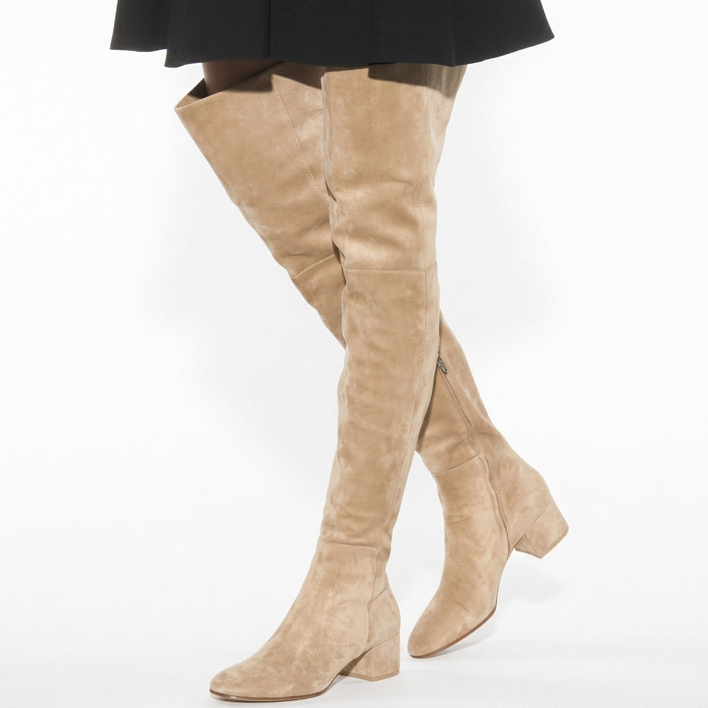 Botas Altas de Ante para Mujeres