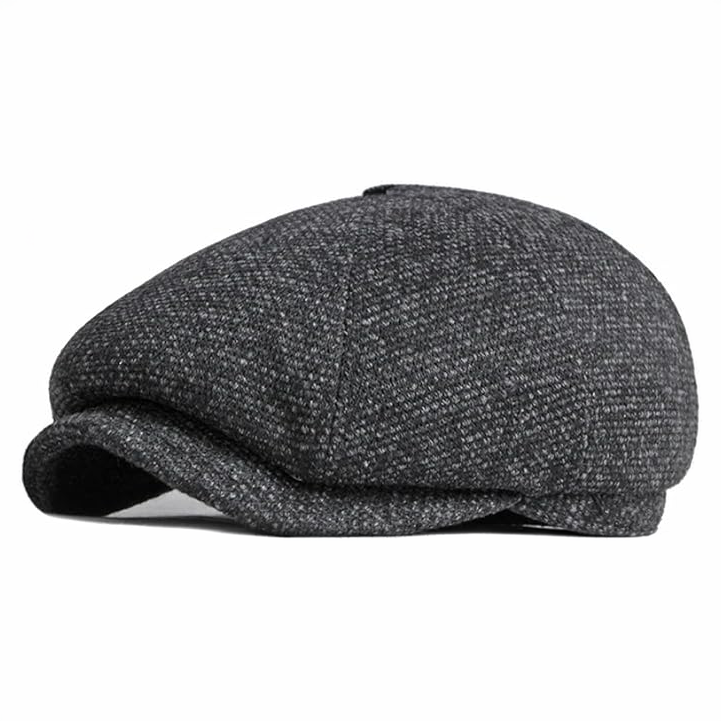Gorra de Ocho Paneles con Motivos