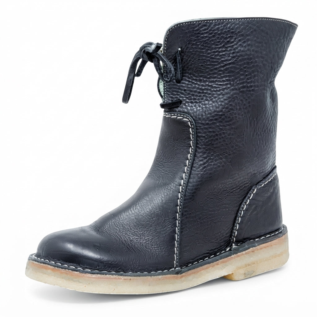 Botas de Cuero Ortopédicas para Mujer