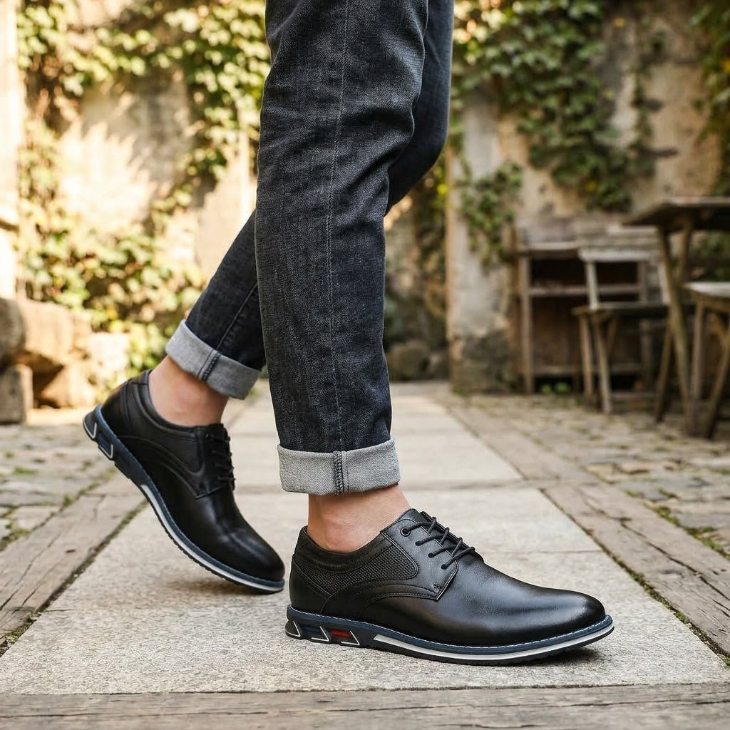Zapatos Derby de Cuero para Hombre