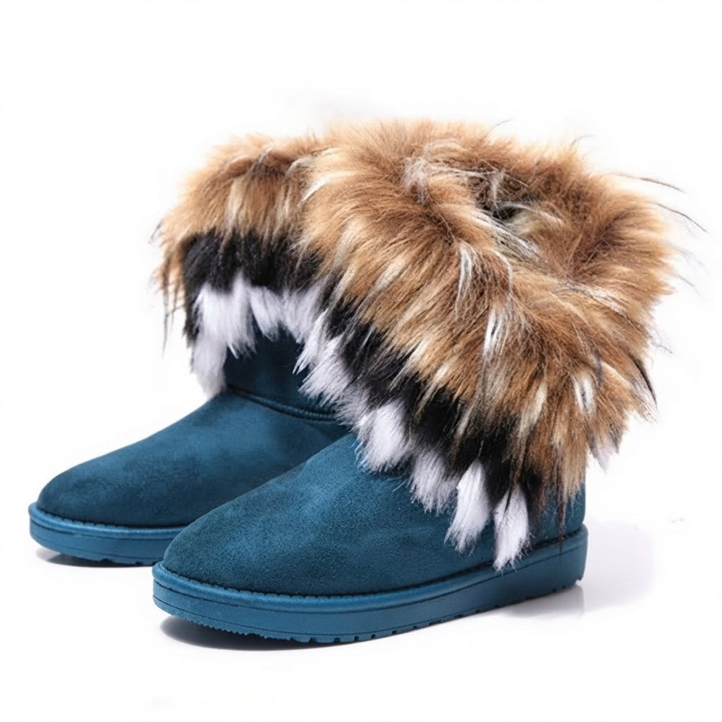 Botas de Tobillo de Invierno Acogedoras para Mujeres