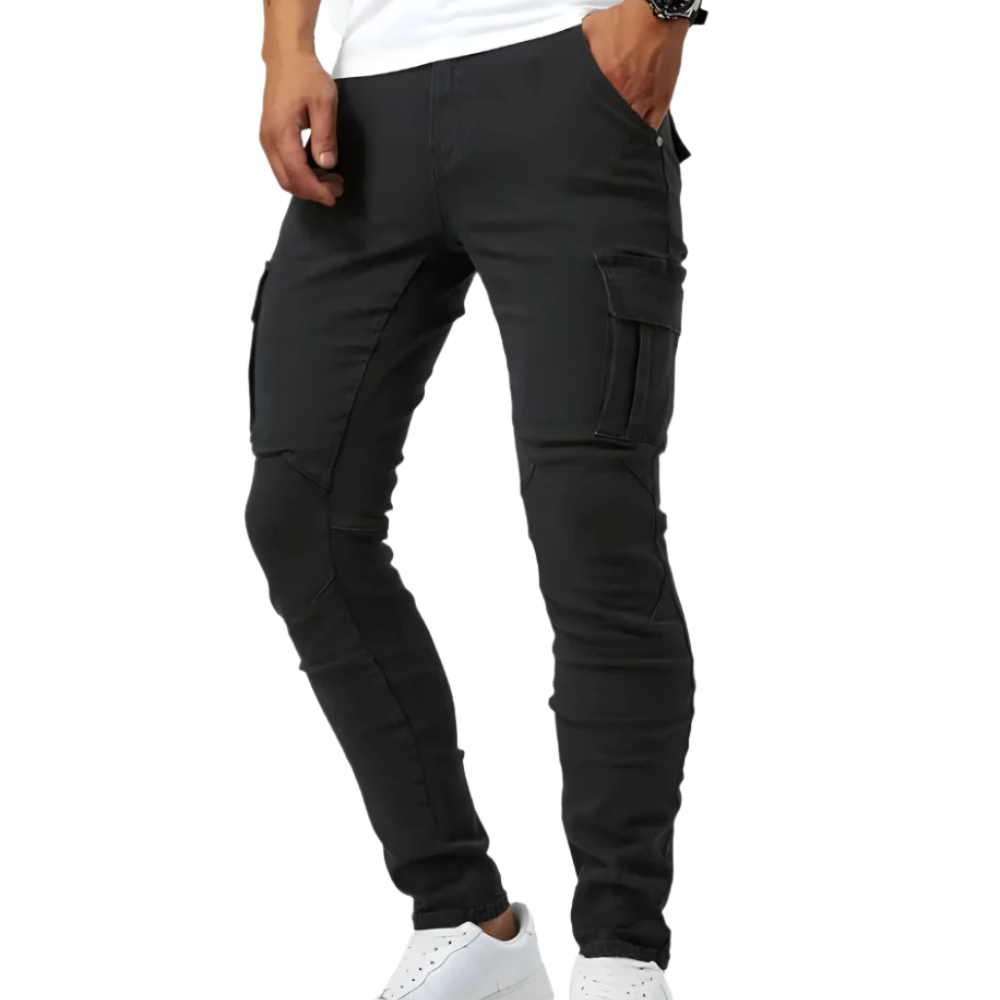 Pantalones Cargo Marino
