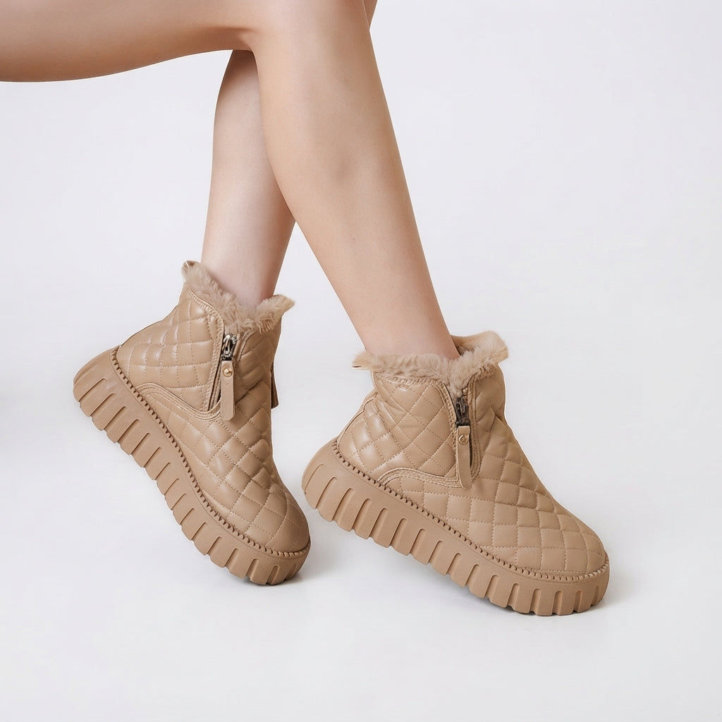 Botas de Tobillo de Invierno Acogedoras para Mujeres