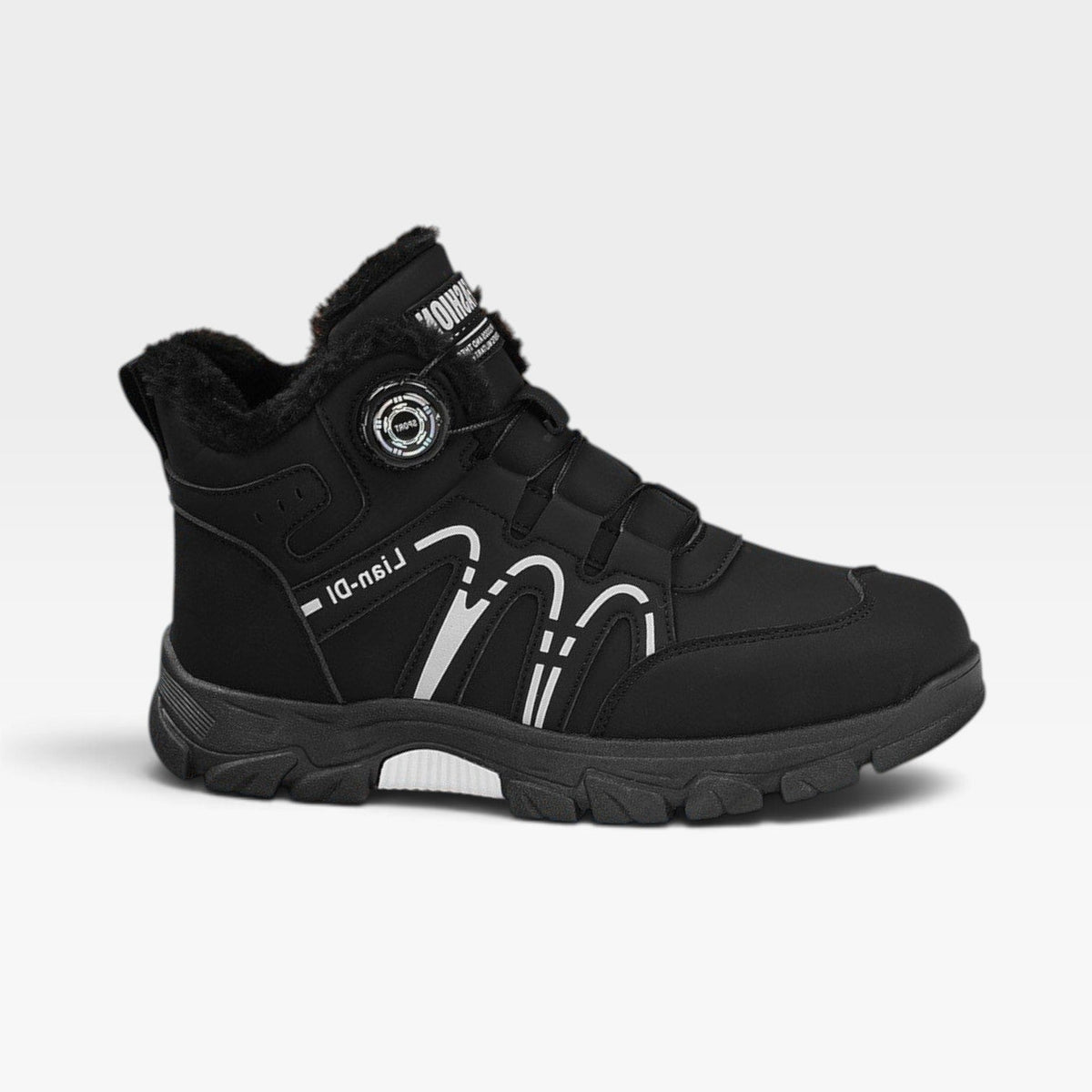 Botas de Invierno Aisladas de Cuero para Hombre