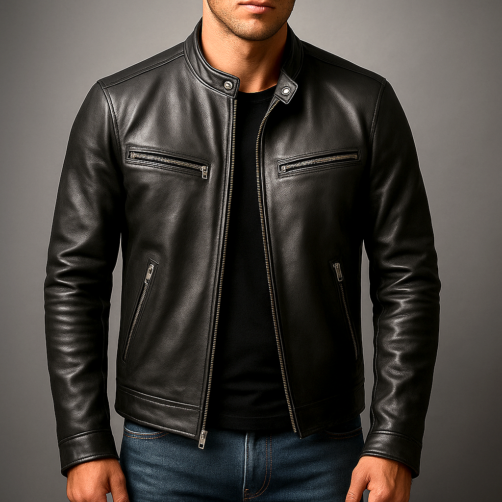 Chaqueta de Cuero Lucca