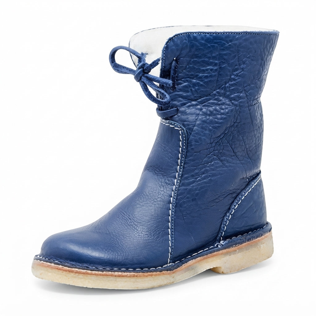 Botas de Cuero Ortopédicas para Mujer