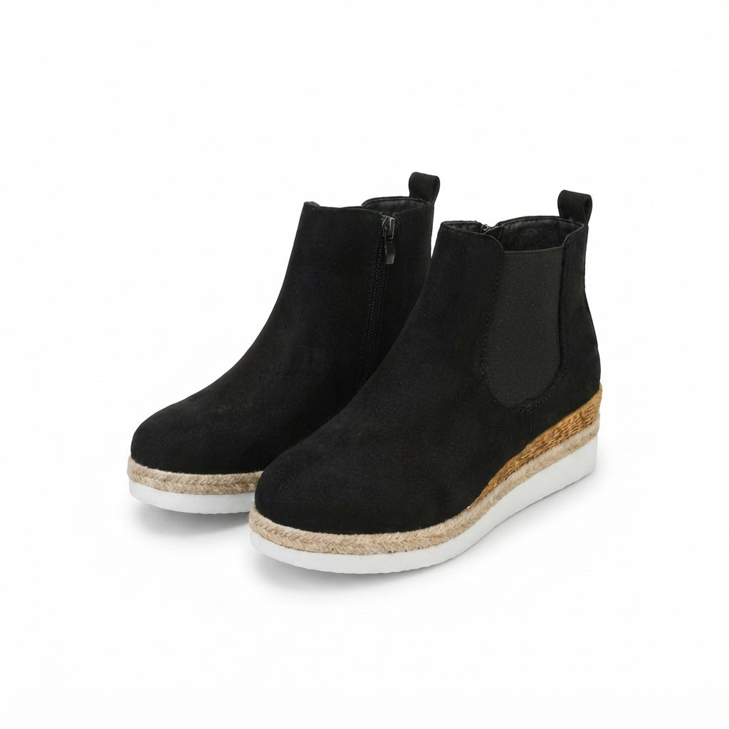 Botas Chelsea de Plataforma Acogedoras para Mujeres