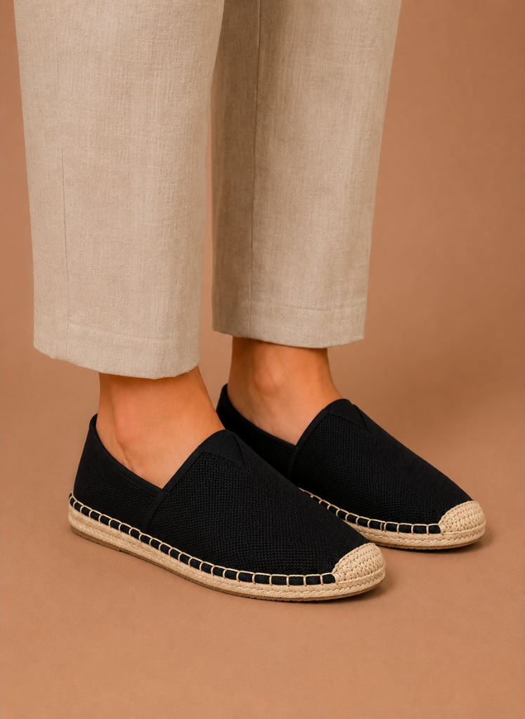 Espadrilles de Lona para Mujeres – Zapatos Casual Slip-On de Verano | Areleon