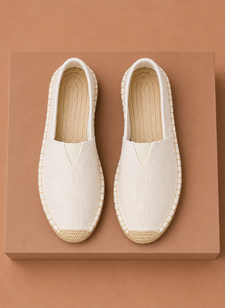 Espadrilles de Lona para Mujeres – Zapatos Casual Slip-On de Verano | Areleon