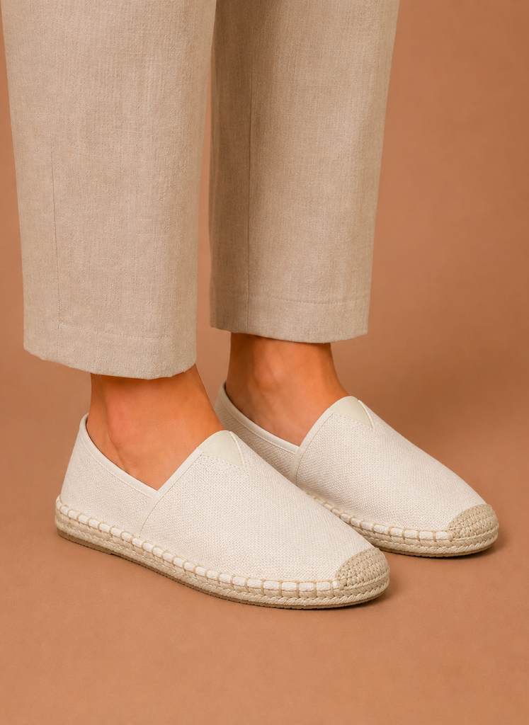 Espadrilles de Lona para Mujeres – Zapatos Casual Slip-On de Verano | Areleon