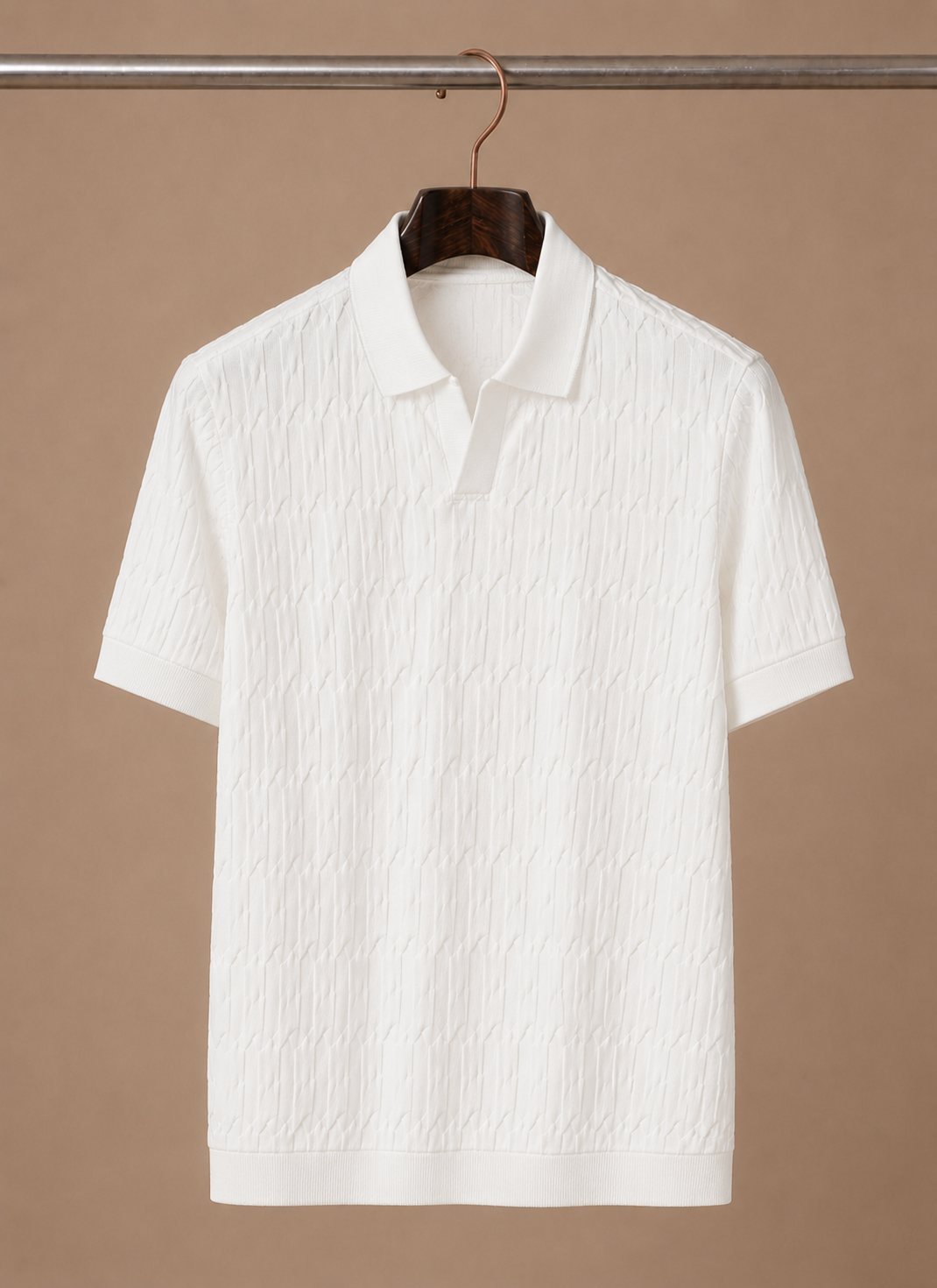 Camisa Polo de Lujo para Hombre – Textura Suave de Verano | Areleon