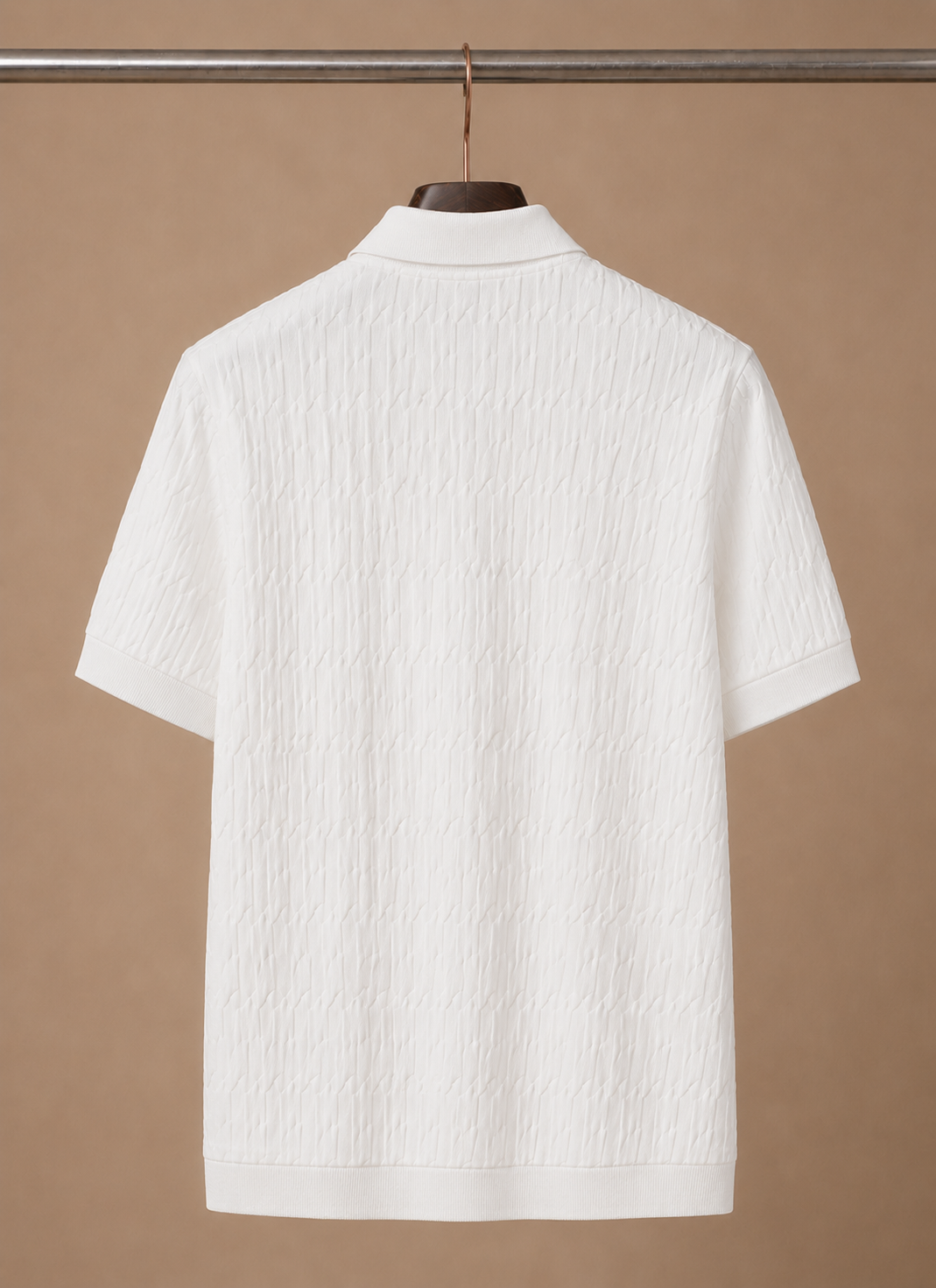 Camisa Polo de Lujo para Hombre – Textura Suave de Verano | Areleon