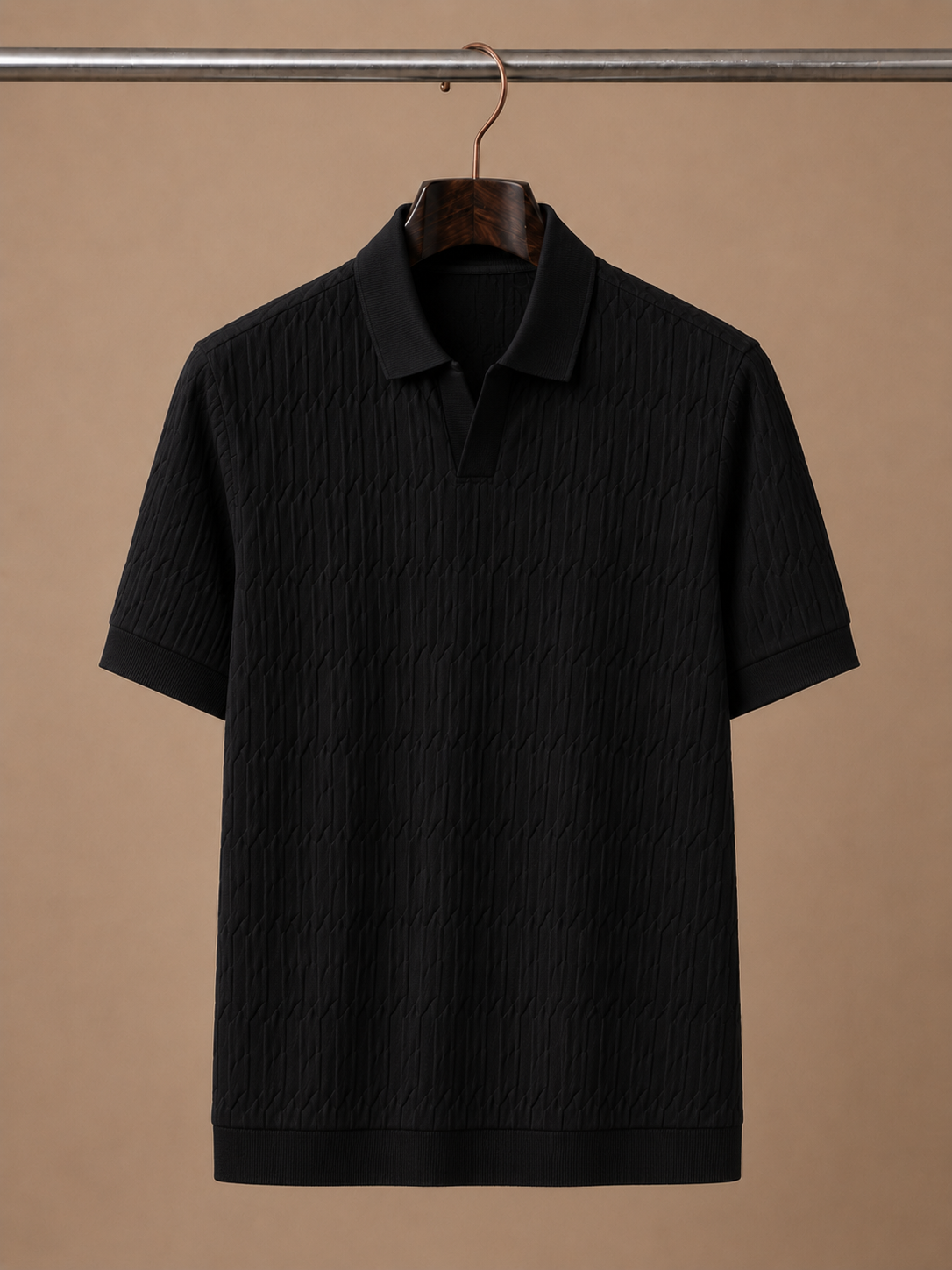 Camisa Polo de Lujo para Hombre – Textura Suave de Verano | Areleon