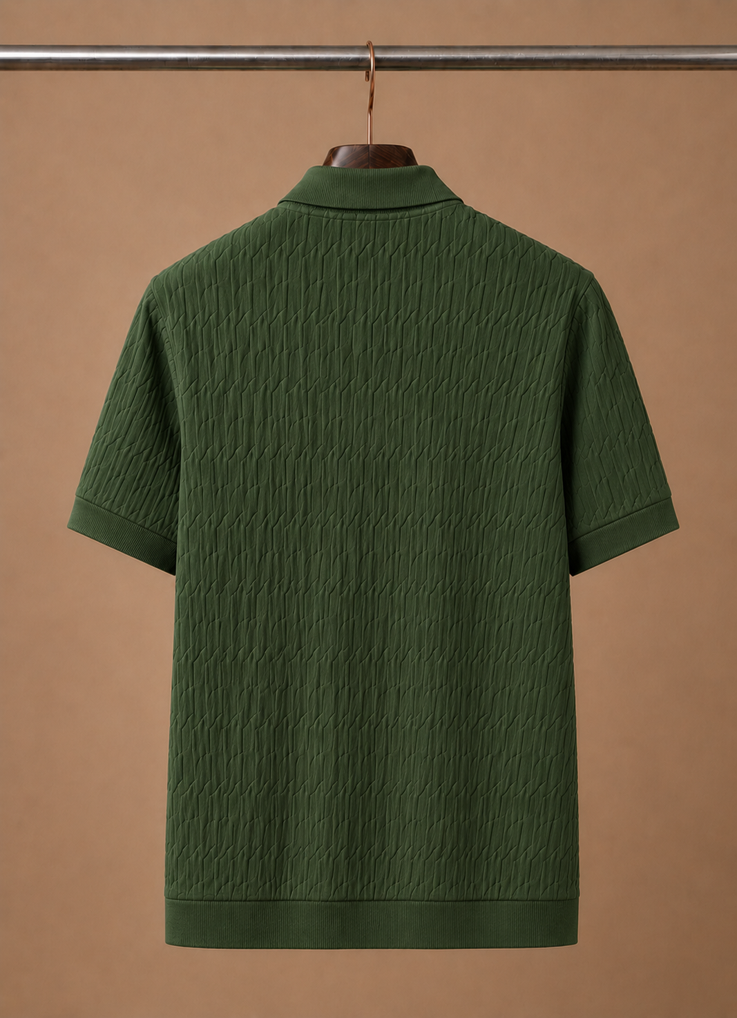 Camisa Polo de Lujo para Hombre – Textura Suave de Verano | Areleon