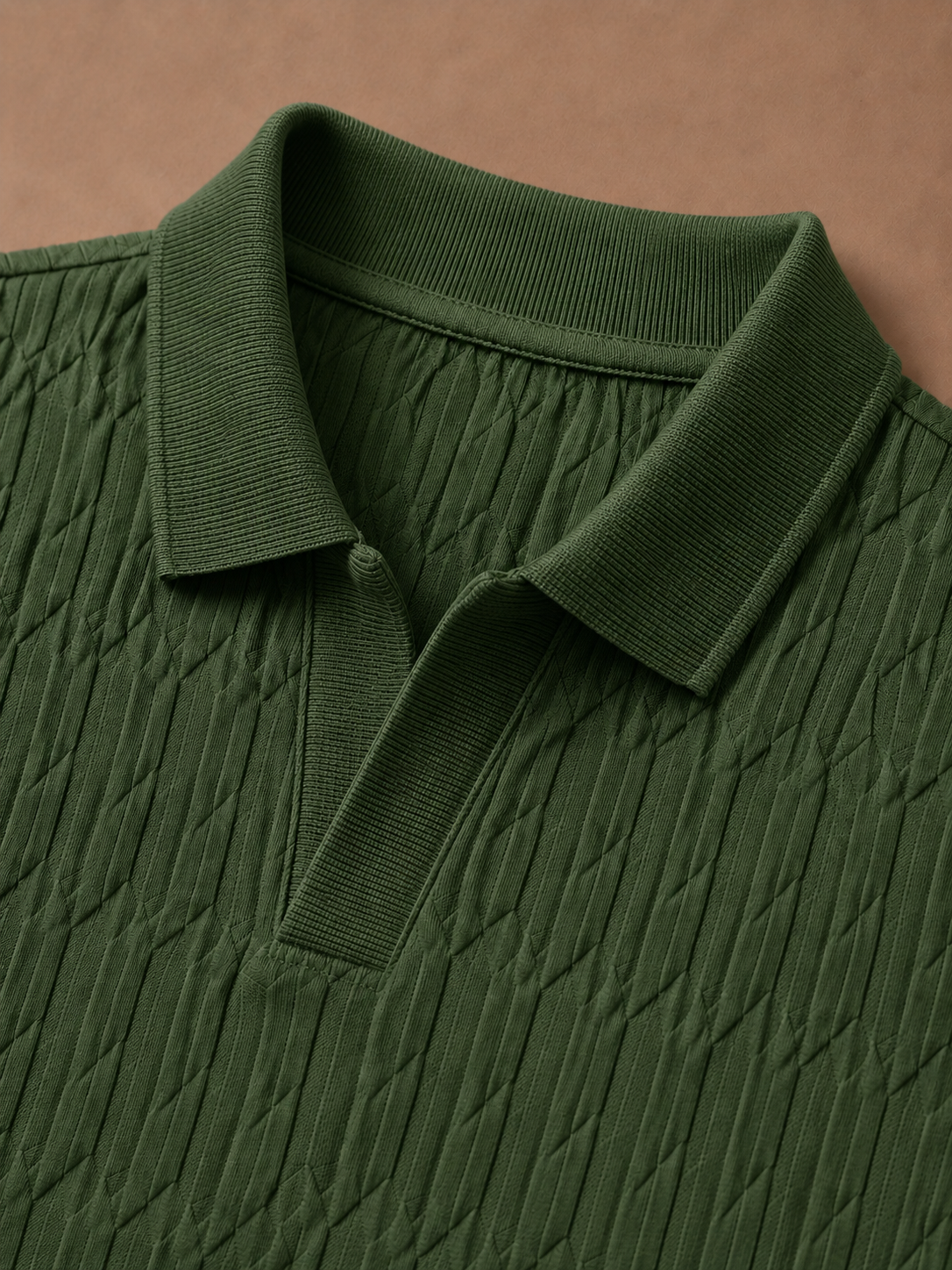 Camisa Polo de Lujo para Hombre – Textura Suave de Verano | Areleon