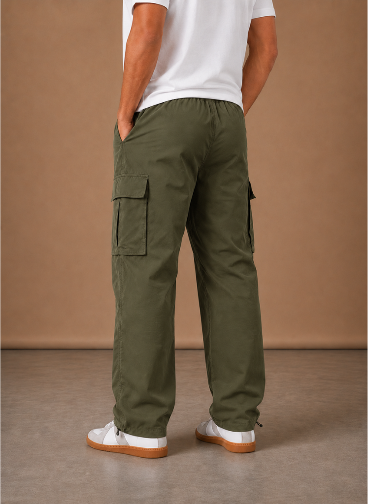 Pantalones Cargo para Hombre – Ajuste Relajado y Práctico para el Uso Diario | Areleon