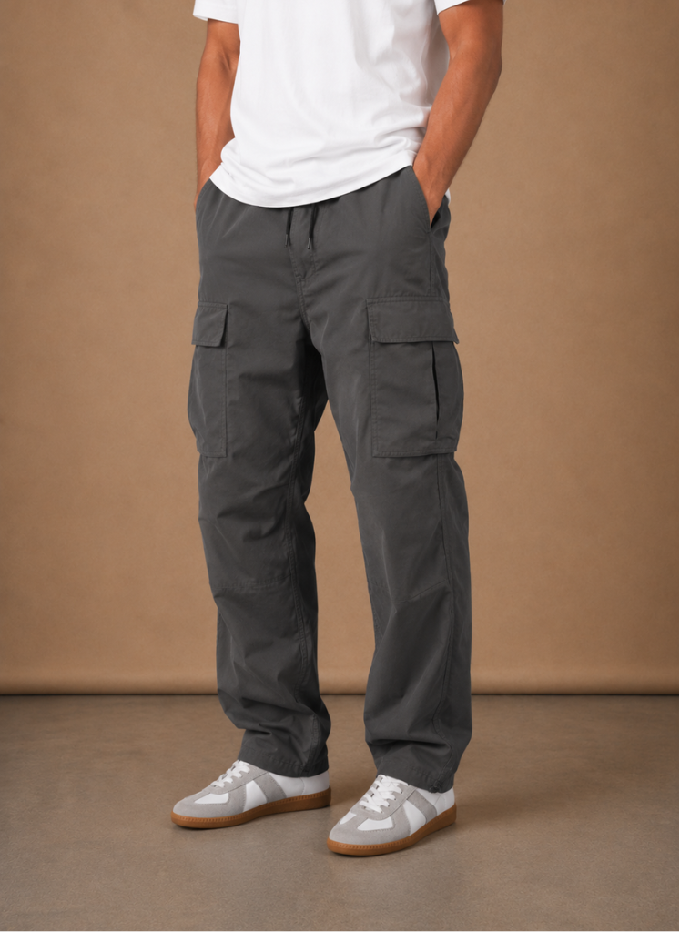 Pantalones Cargo para Hombre – Ajuste Relajado y Práctico para el Uso Diario | Areleon