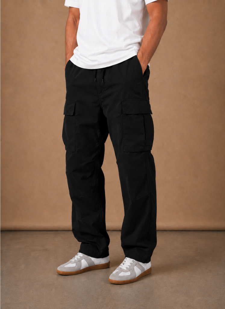 Pantalones Cargo para Hombre – Ajuste Relajado y Práctico para el Uso Diario | Areleon