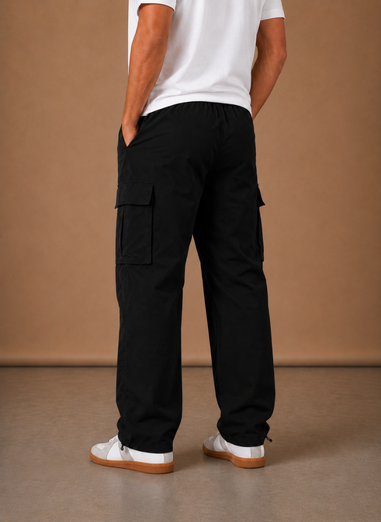 Pantalones Cargo para Hombre – Ajuste Relajado y Práctico para el Uso Diario | Areleon