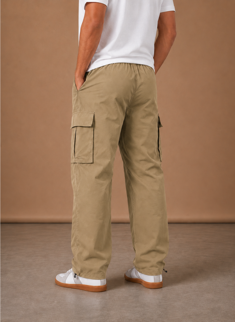 Pantalones Cargo para Hombre – Ajuste Relajado y Práctico para el Uso Diario | Areleon