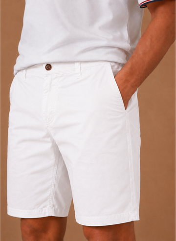 Pantalones Cortos Chino para Hombre – Algodón Casual Elegante Ajuste a Medida | Areleon