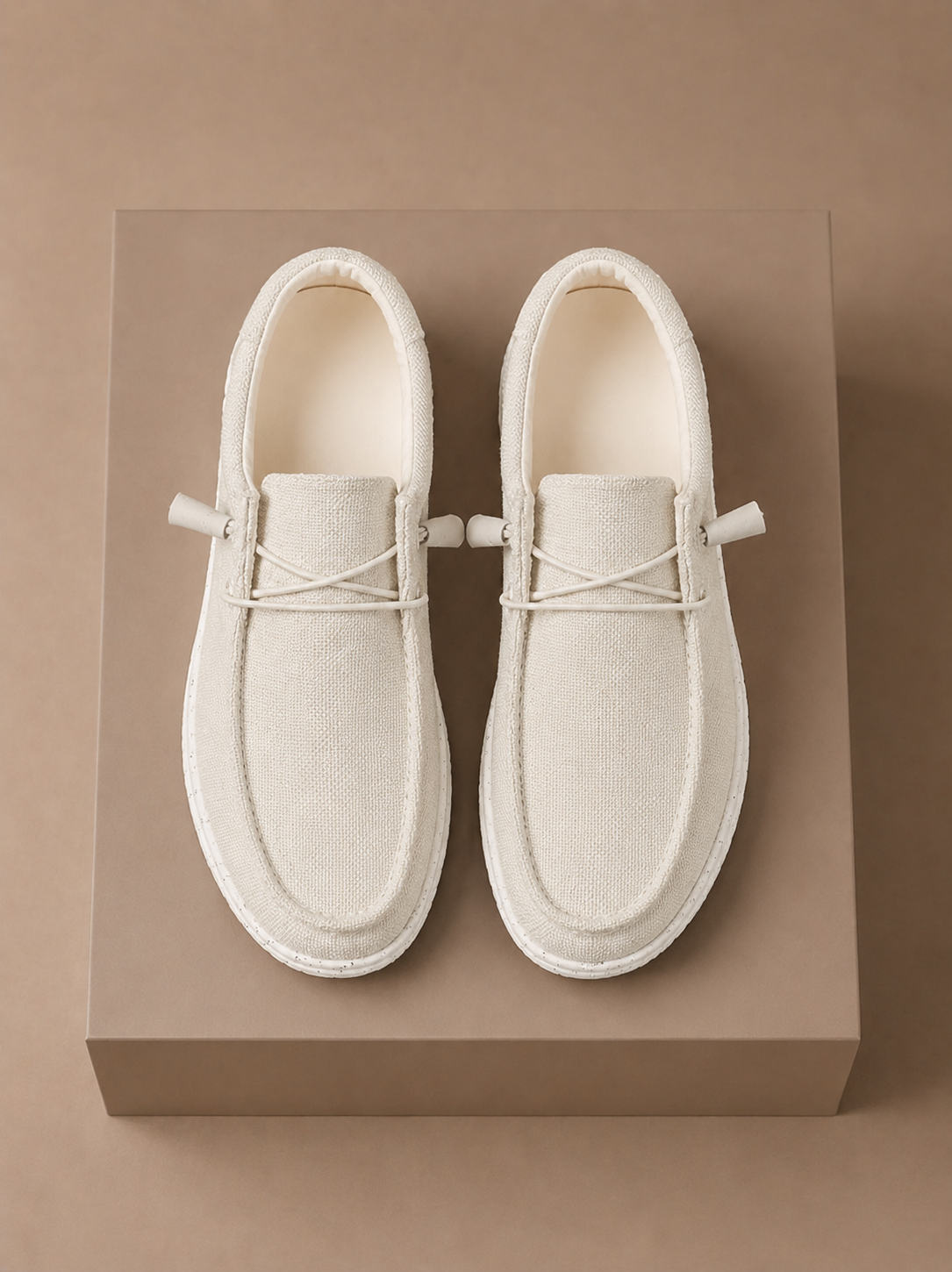 Mocasines de Verano Transpirables para Hombre – Lino Ligero | Areleon