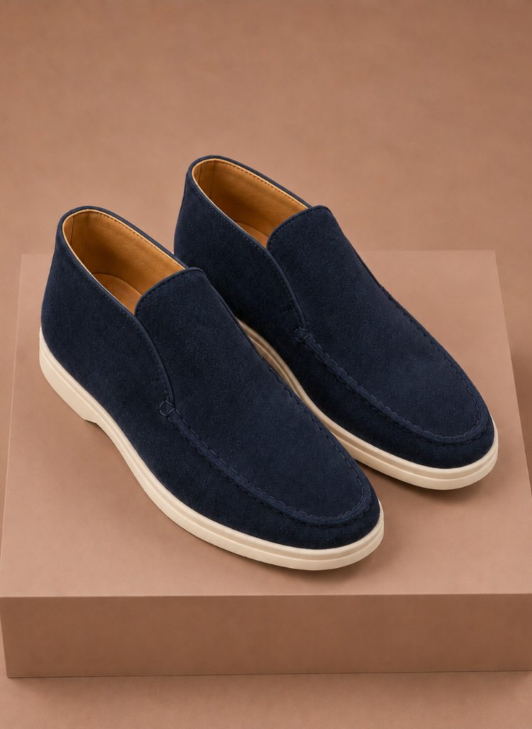 Mocasines de Ante para Hombre – Moc-Toe Casual Elegante | Areleon