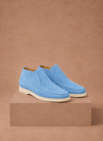 Mocasines de Ante para Hombre – Moc-Toe Casual Elegante | Areleon