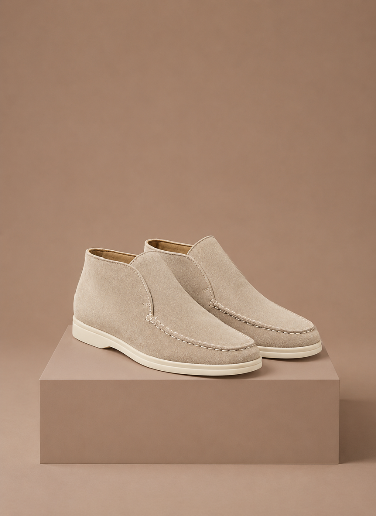 Mocasines de Ante para Hombre – Moc-Toe Casual Elegante | Areleon