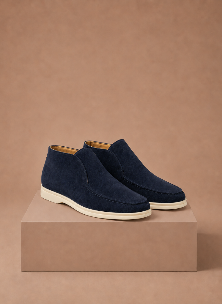 Mocasines de Ante para Hombre – Moc-Toe Casual Elegante | Areleon