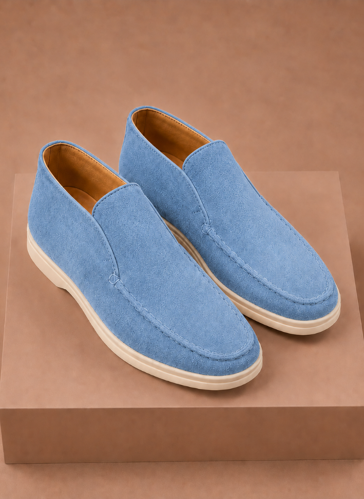 Mocasines de Ante para Hombre – Moc-Toe Casual Elegante | Areleon