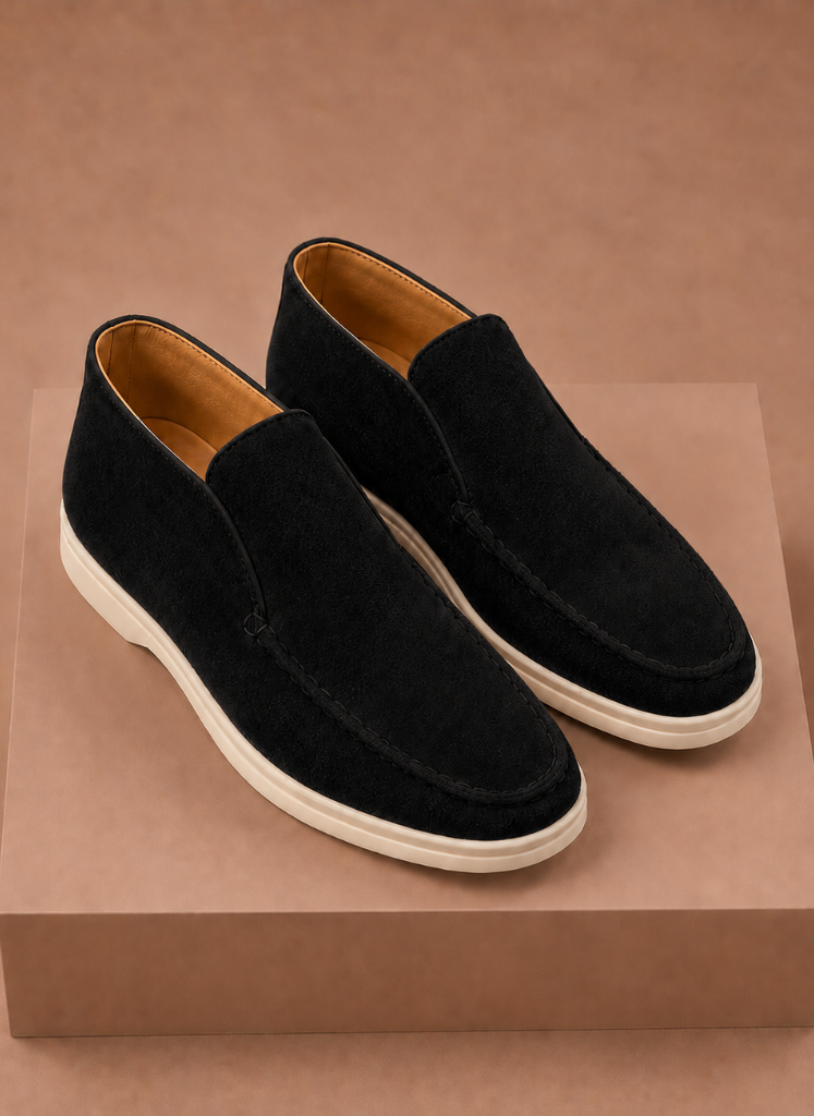 Mocasines de Ante para Hombre – Moc-Toe Casual Elegante | Areleon
