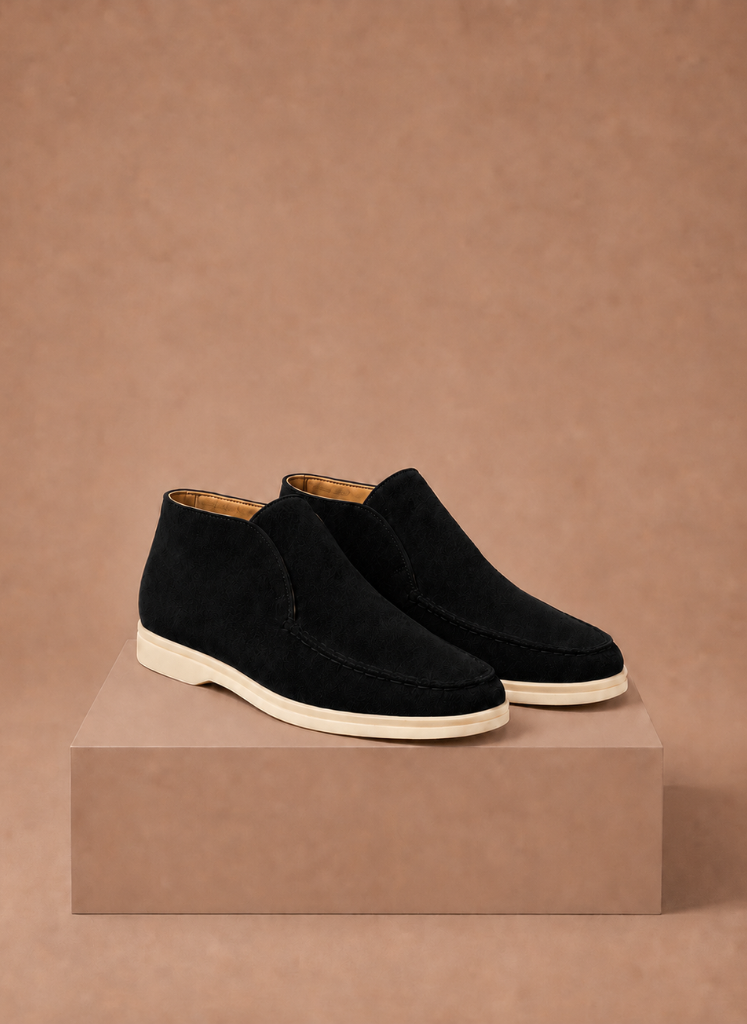 Mocasines de Ante para Hombre – Moc-Toe Casual Elegante | Areleon
