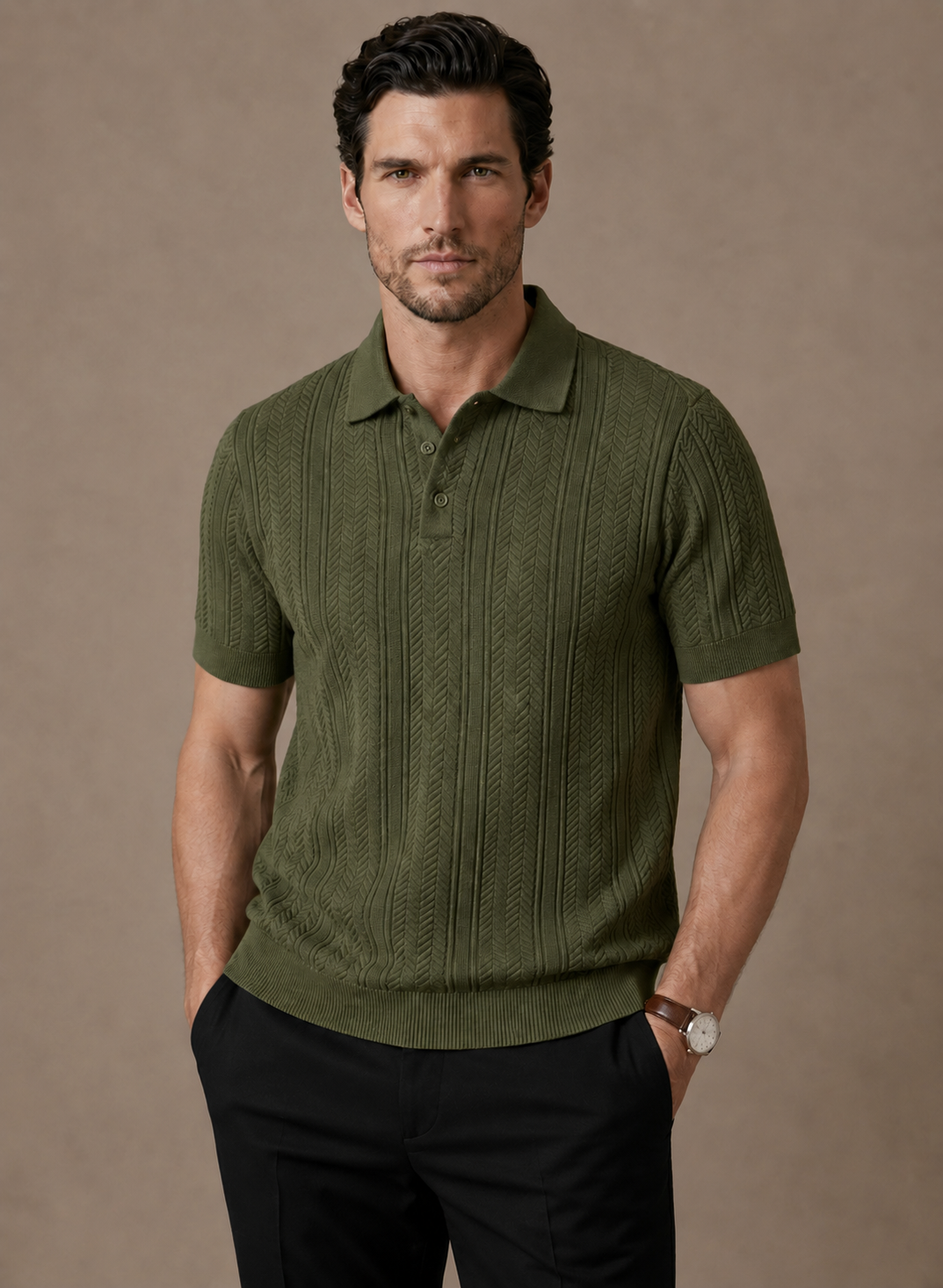 Camisa Polo de Verano para Hombre – Ajuste Slim Transpirable Casual | Areleon