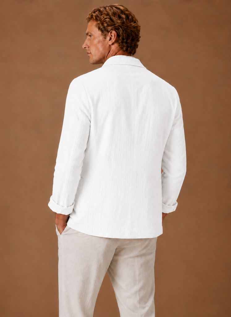Blazer de Lino para Hombre – Casual Elegante Ligero | Areleon