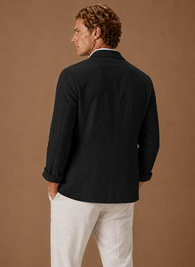Blazer de Lino para Hombre – Casual Elegante Ligero | Areleon