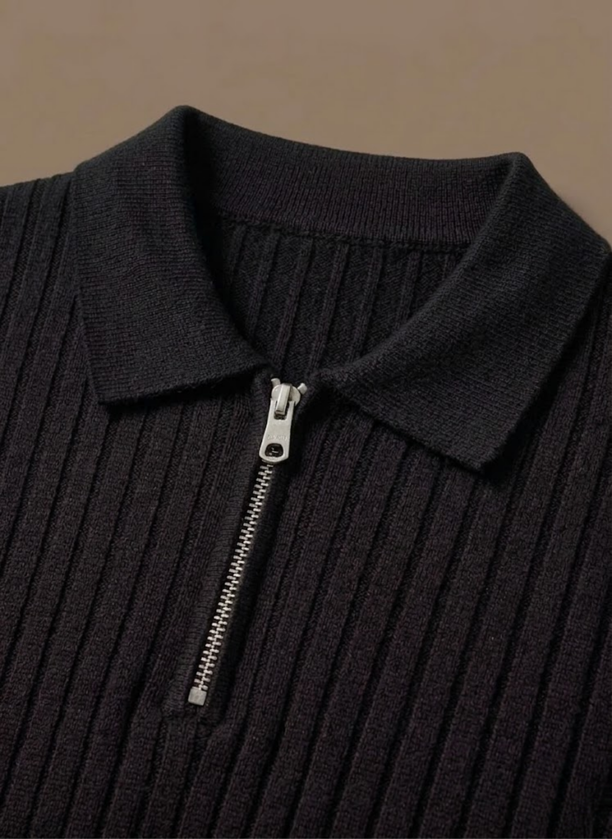 Camisa Polo de Punto a Rayas para Hombre – Manga Corta Transpirable | Areleon