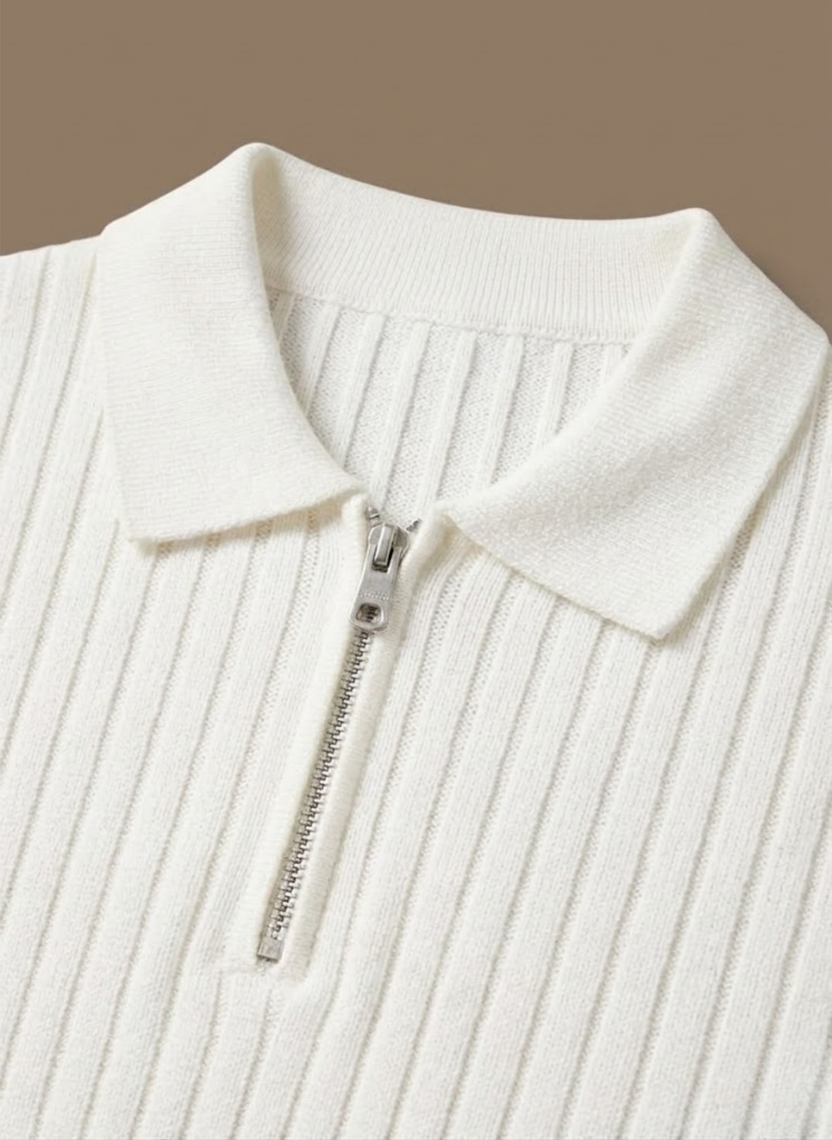 Camisa Polo de Punto a Rayas para Hombre – Manga Corta Transpirable | Areleon