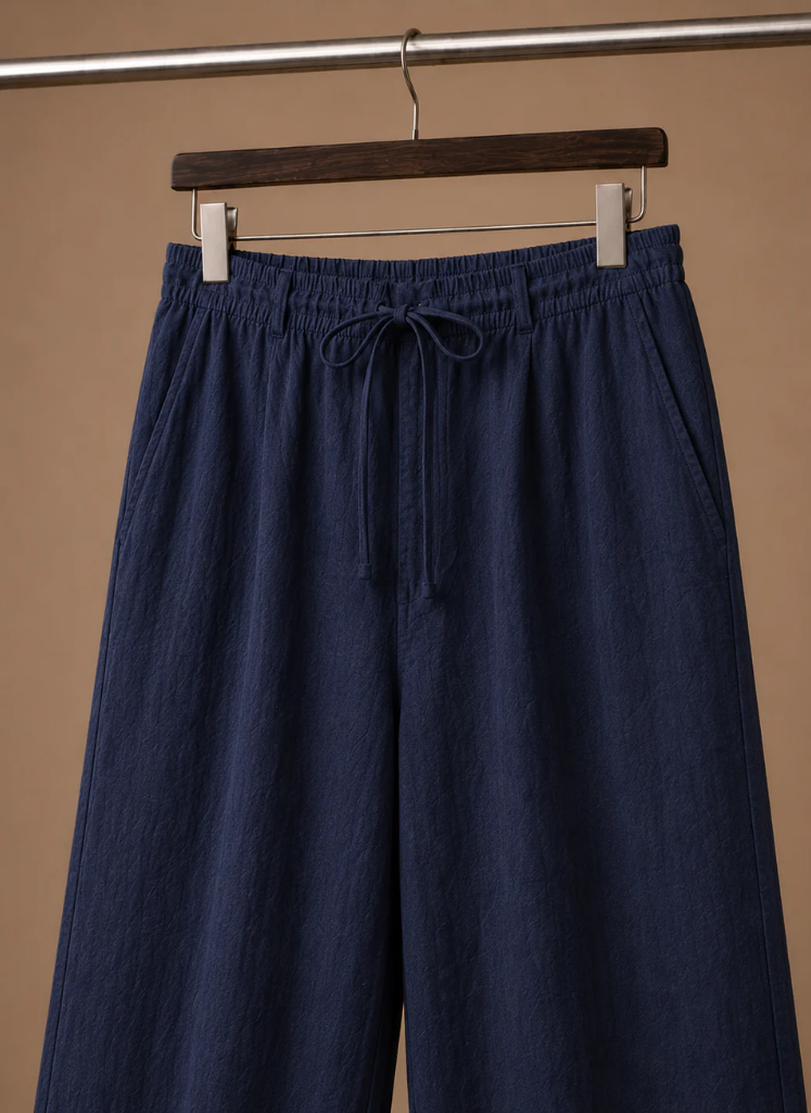 Pantalones de Mezcla de Lino para Hombre – Smart Casual Ligero | Areleon