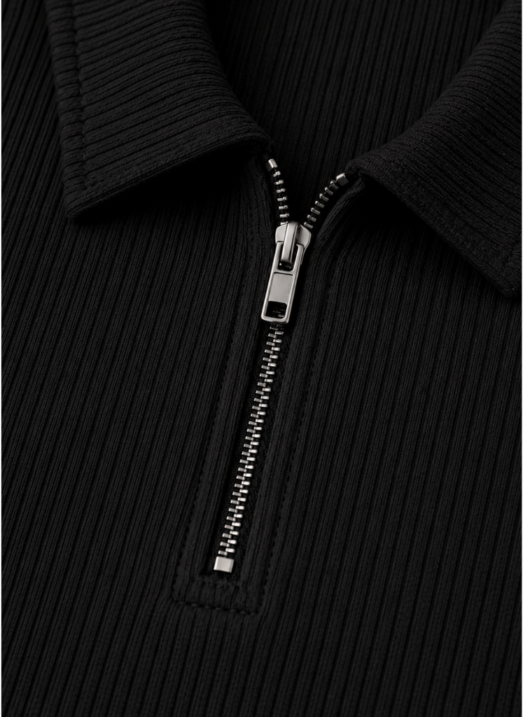 Conjunto de Polo y Pantalones Cortos a Juego para Hombre – Verano Acanalado | Areleon