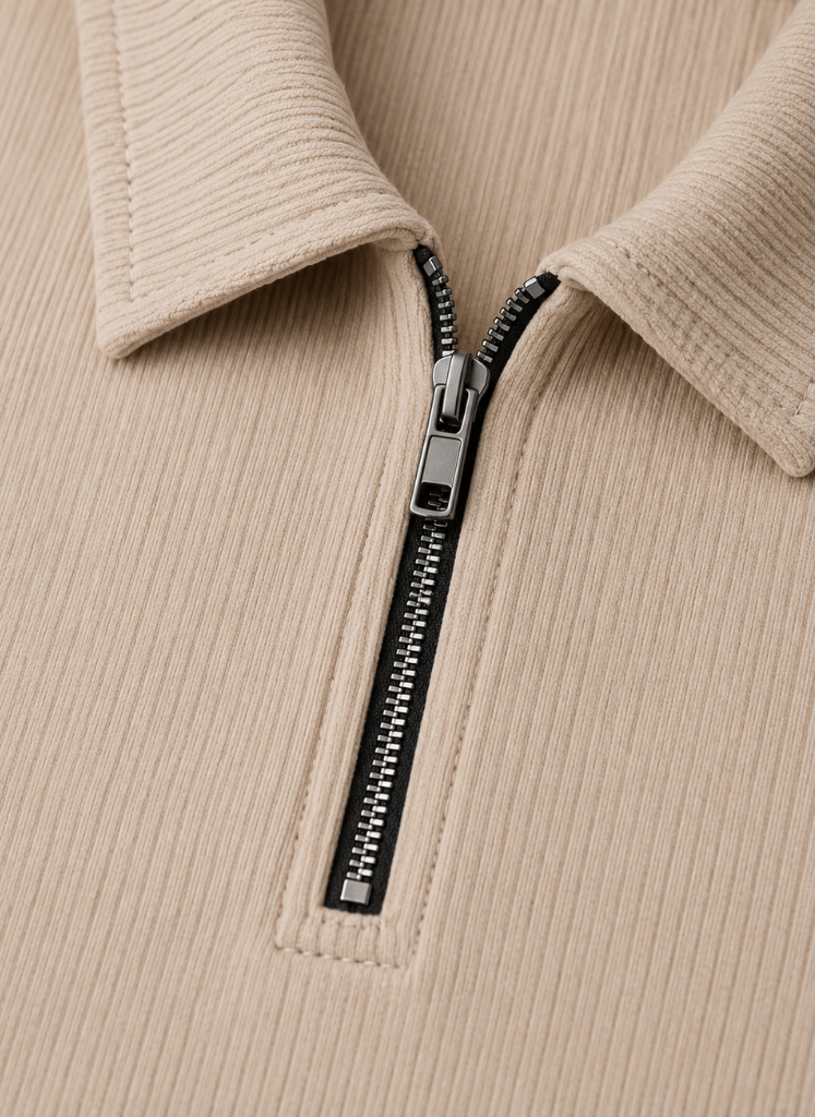 Conjunto de Polo y Pantalones Cortos a Juego para Hombre – Verano Acanalado | Areleon